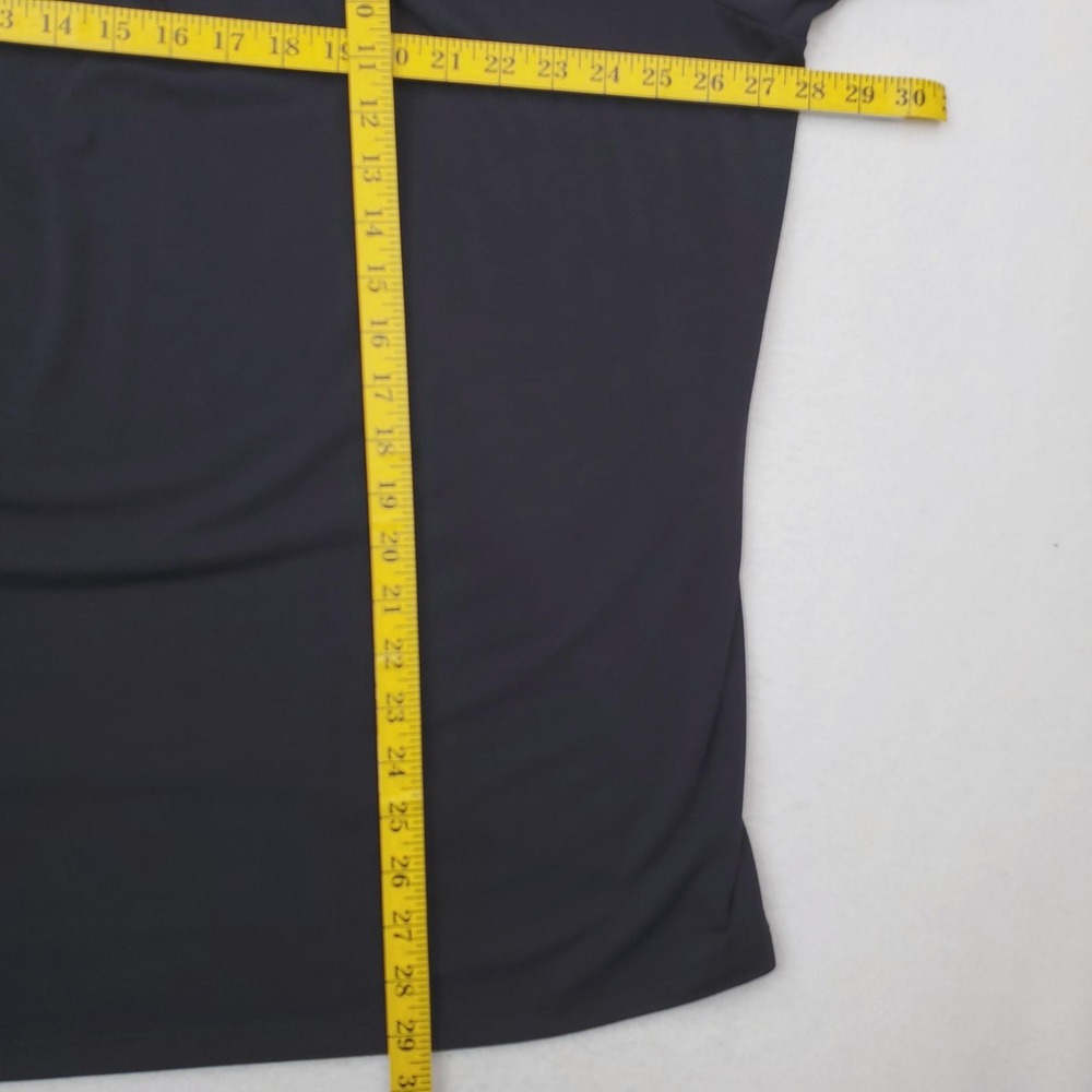 Athleta Shirt Womens XL Black Long Sleeve Oversized Relaxed Fit Stretch Athletic - Picture 7 of 9